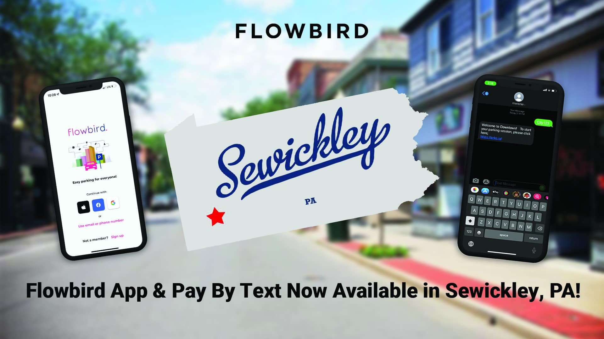 Flowbird Sewickley To Update Its Parking System with UserFriendly