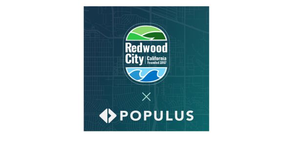 Populus and Redwood City logos