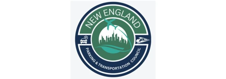 New England Parking and Transportation Council logo.